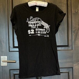 Cowgirl Justice Black T-Shirt